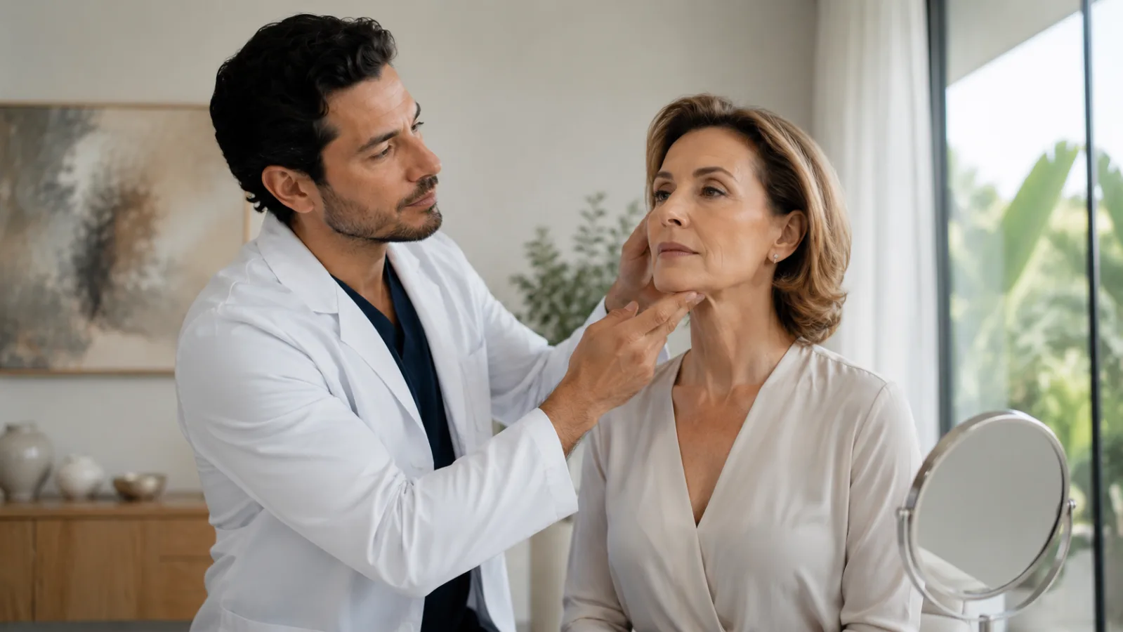 ¿Qué médico realiza un lifting facial?